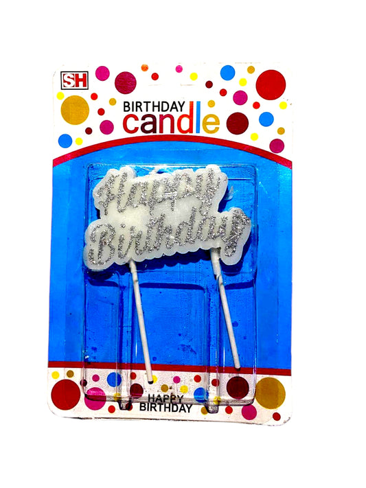 Silver candle