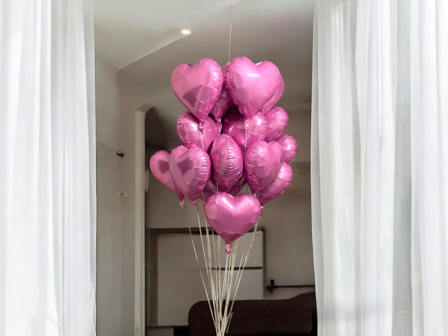 Pink hearts