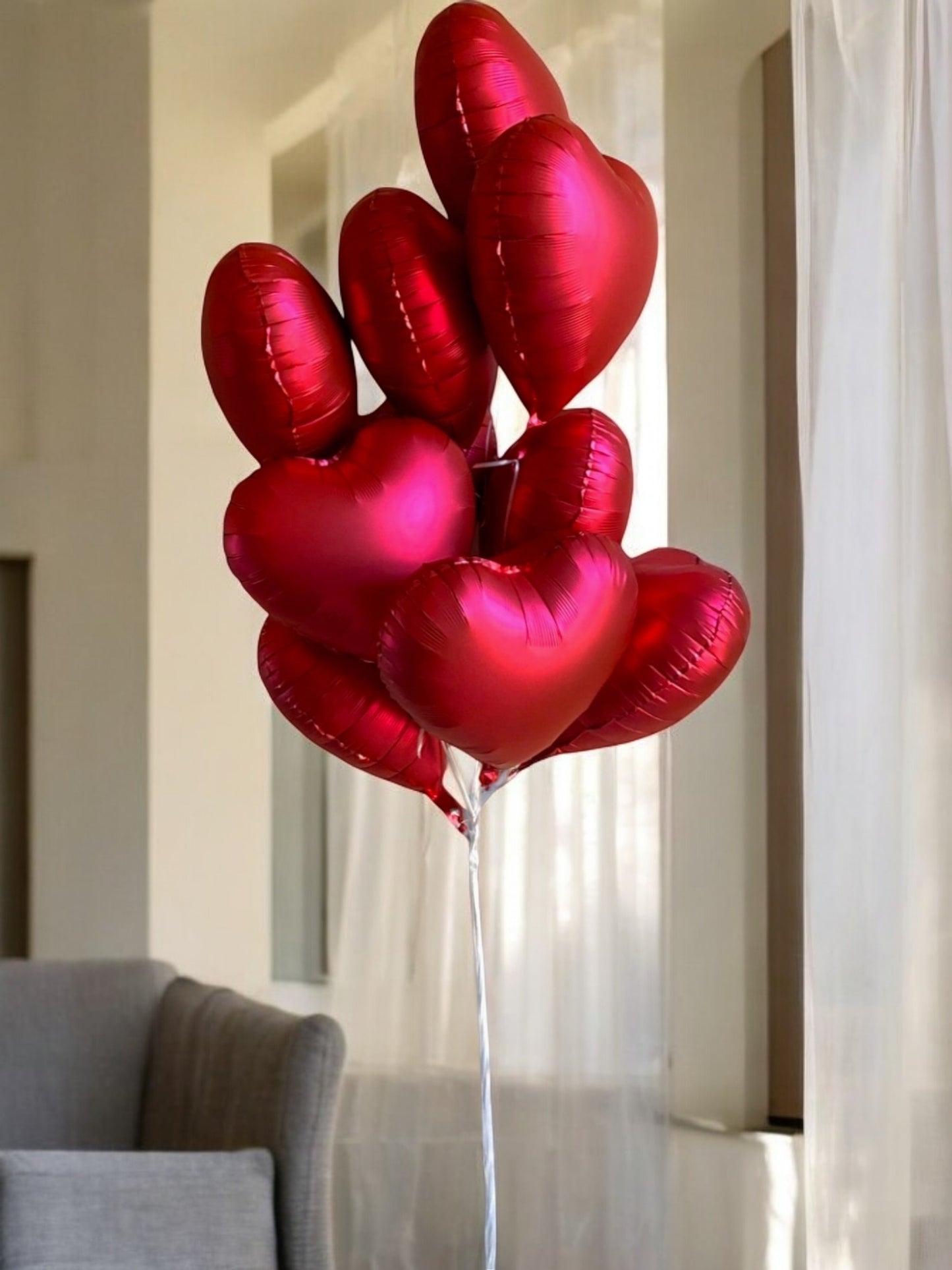 15 Red Hearts