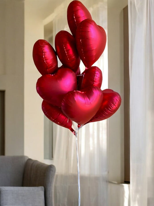 15 Red Hearts