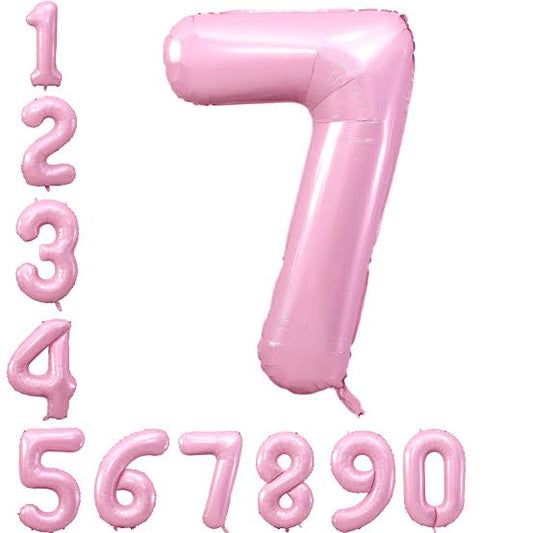 Pastel Pink ALL Numbers