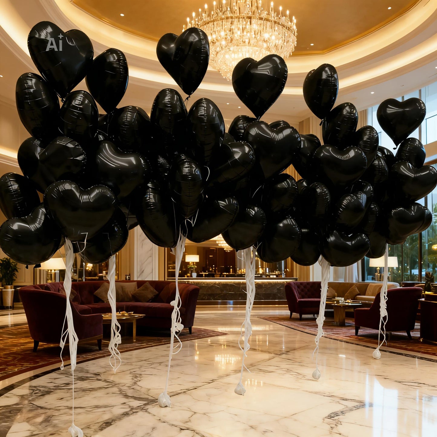 60 Black Hearts