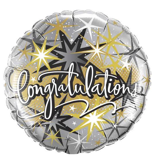 Congratulations / code 100