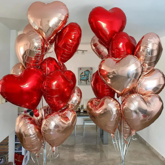 Red & Rose gold