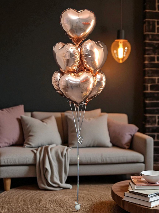 7 Rose-Gold Heart