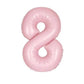 Pastel Pink ALL Numbers