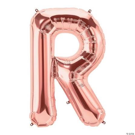 ROSE GOLD Letters
