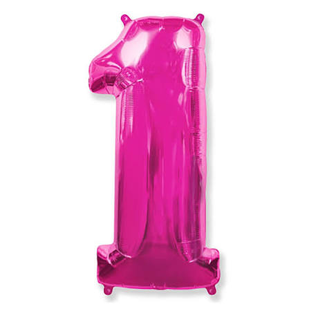 Fuschia Pink ALL Numbers