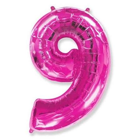 Fuschia Pink ALL Numbers