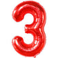 Red ALL Numbers