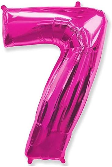 Fuschia Pink ALL Numbers