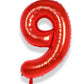 Red ALL Numbers