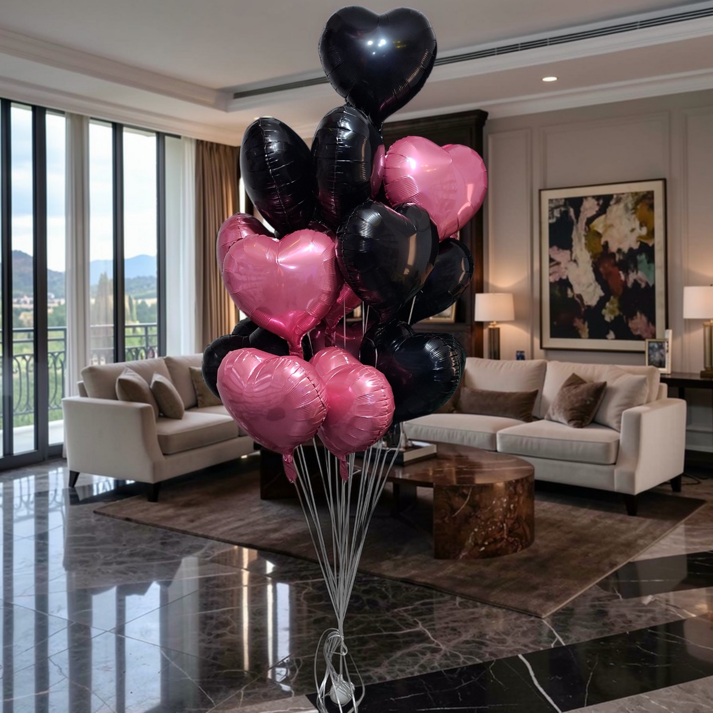 Black & Pink