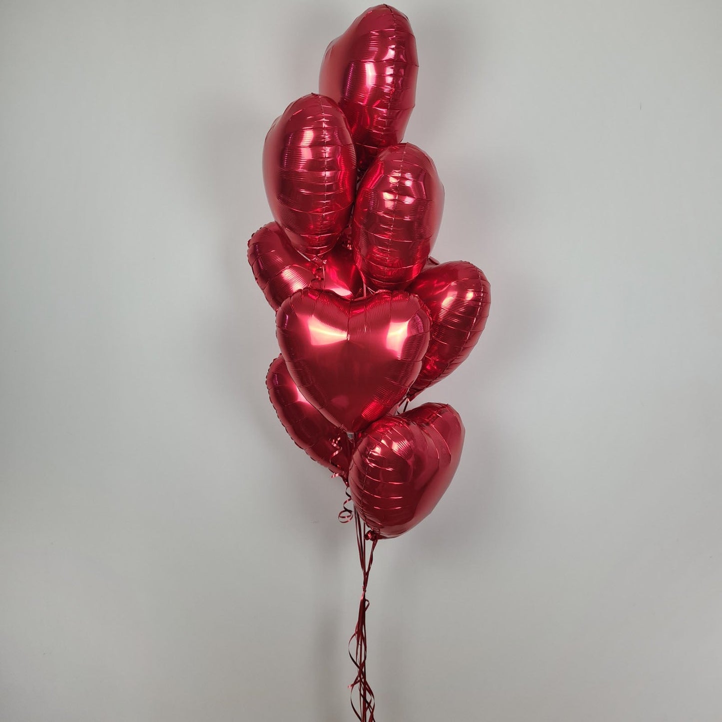 Red hearts [10 PCS]