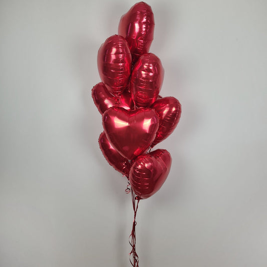 Red hearts [10 PCS]