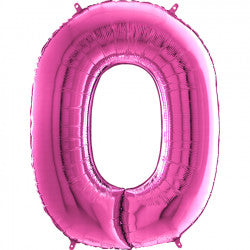 Fuschia Pink ALL Numbers