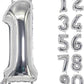 Silver ALL Numbers