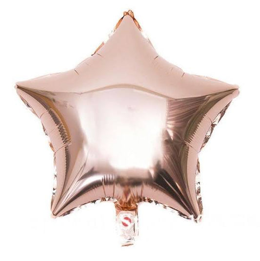 Rose gold star