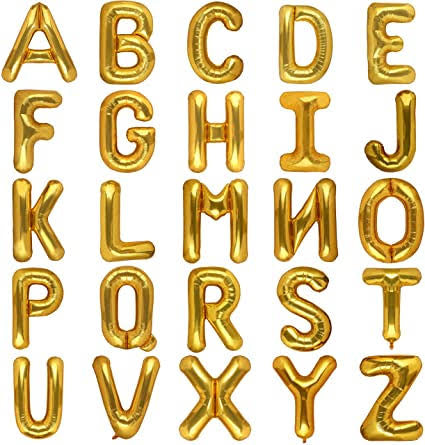 GOLD LETTERS